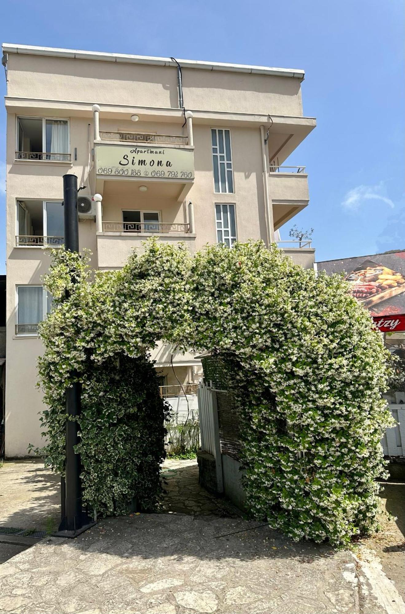 Apartmani Simona 布德瓦 外观 照片